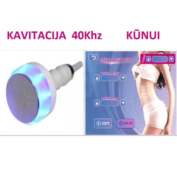 Kavitacijos Vakuumo RF aparatas | Medisa.lt