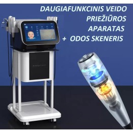 Daugiafunkciniu veido priežiūros aparatas su odos | Medisa.lt