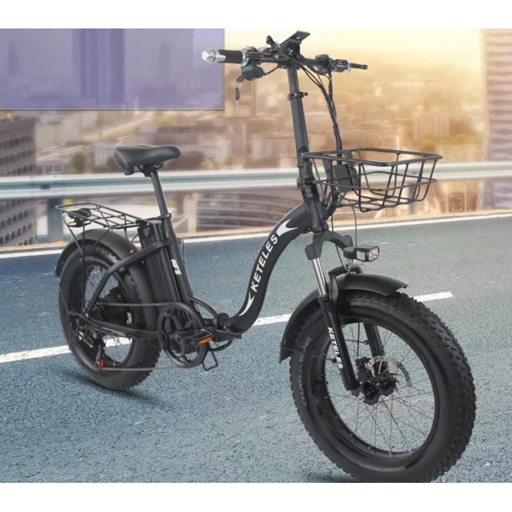 Galingas Sulankstomas Elektrinis Dviratis 1000 W 48 V 18 | Medisa.lt