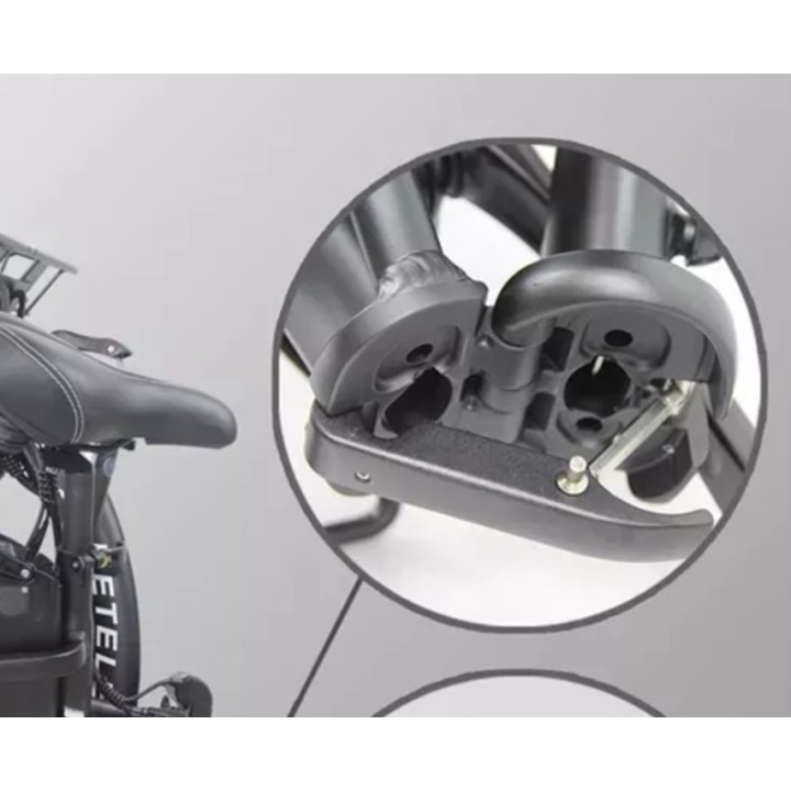 Galingas Sulankstomas Elektrinis Dviratis 1000 W 48 V 18 | Medisa.lt