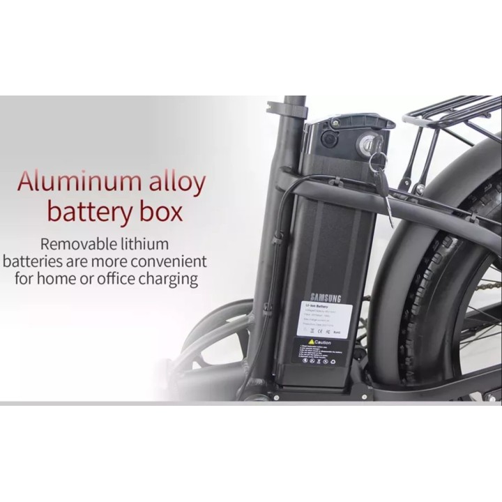Galingas Sulankstomas Elektrinis Dviratis 1000 W 48 V 18 | Medisa.lt