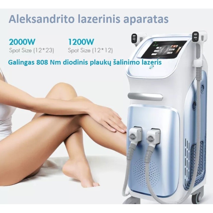 Epiliacijos diodo lazeris 808 NM 4 bangų - galingas | Medisa.lt