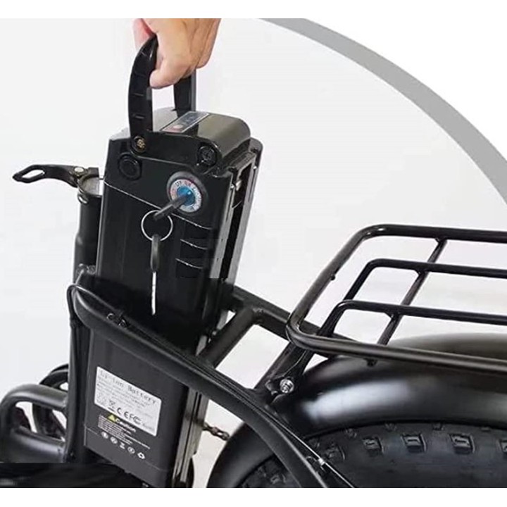 Galingas Sulankstomas Elektrinis Dviratis 1000 W 48 V 35 | Medisa.lt