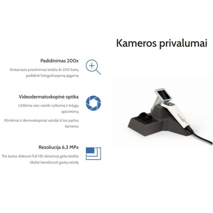 Videodermatoskopas | Medisa.lt