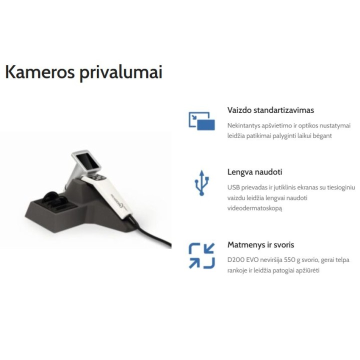 Videodermatoskopas | Medisa.lt