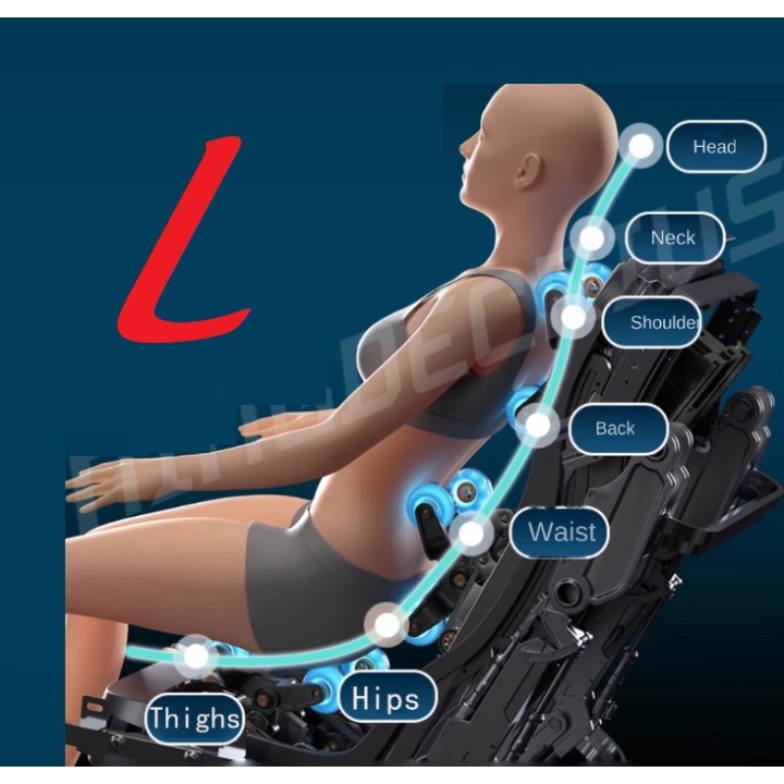 Masažinė kėdė SL NDJVF | Medisa.lt