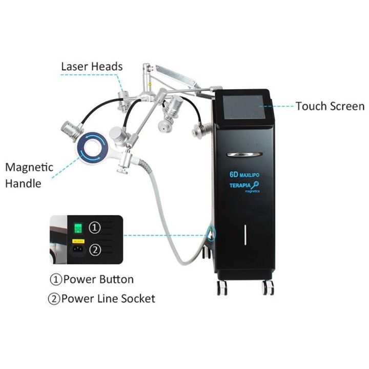 Lazeris Maxlipo 6D - magnetinė terapija | Medisa.lt