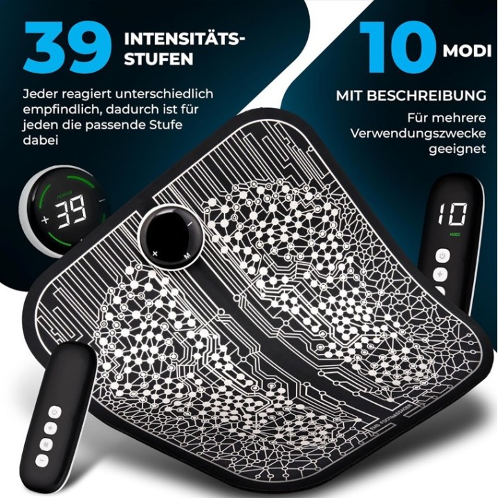 EMS pėdų masažuoklis su nuotolinio valdymo pultu | Medisa.lt