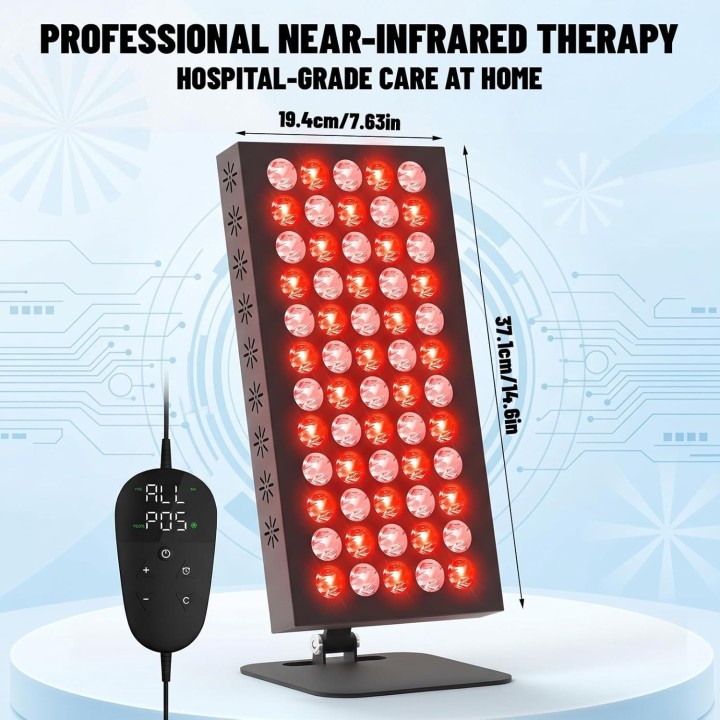 Raudonos šviesos terapijos LED panelė 37 cm | Medisa.lt