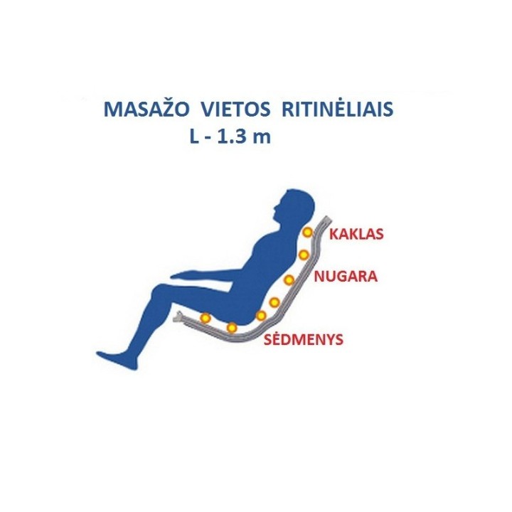 Masažinė kėdė Lux | Medisa.lt