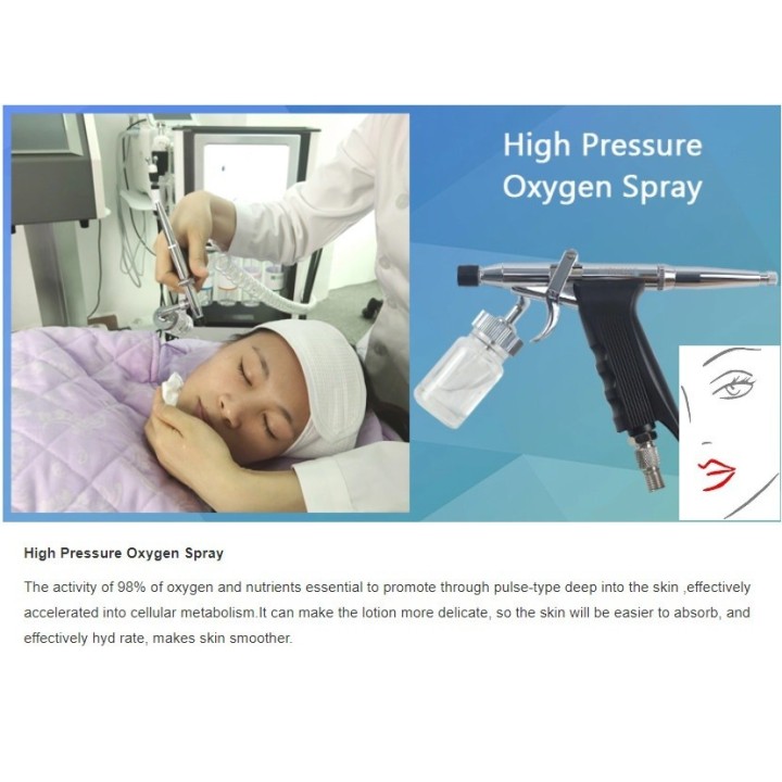 HYDRAFACIAL aparatas su deguonies funkcija 7 in 1 | Medisa.lt