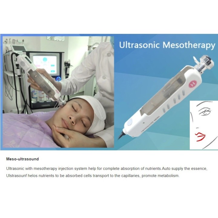HYDRAFACIAL aparatas su deguonies funkcija 7 in 1 | Medisa.lt