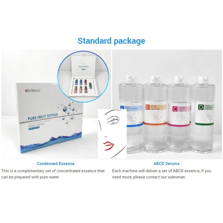 HYDRAFACIAL aparatas su deguonies funkcija 7 in 1 | Medisa.lt