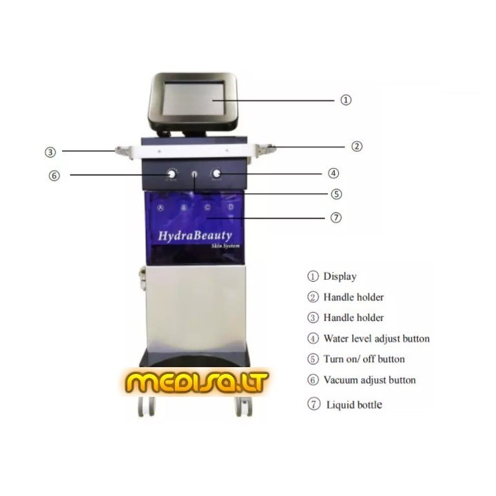HYDRAFACIAL Veido priežiūros aparatas | Medisa.lt