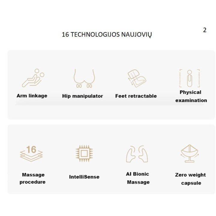 Masažinė kėdė SL | Medisa.lt