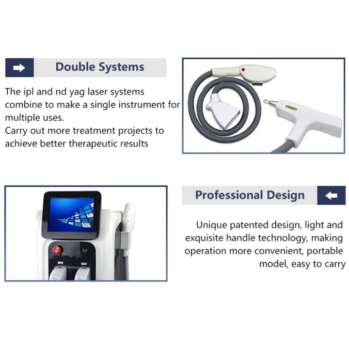 IPL ND YAG lazeris 2in1 | Medisa.lt