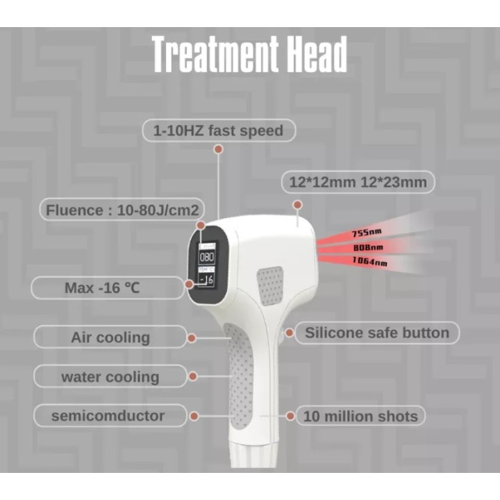 Epiliacijos diodo lazeris 808 nm | Medisa.lt
