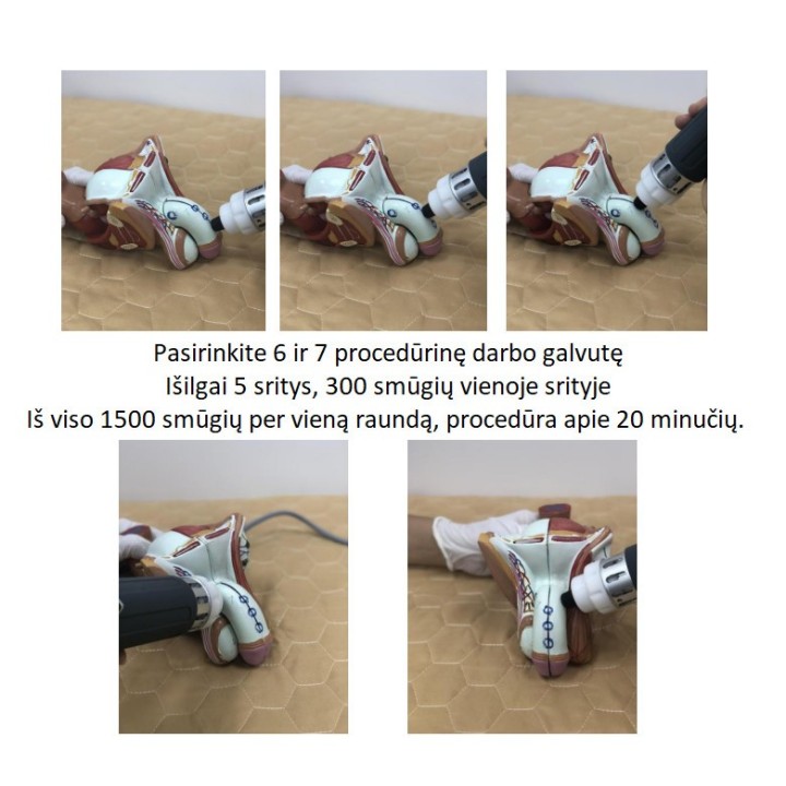 Smūginės, vibracinės bangos terapijos aparatas | Medisa.lt