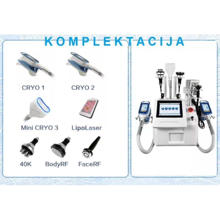 Krioterapijos kriolipolizės FR lipo lazerio aparatas | Medisa.lt