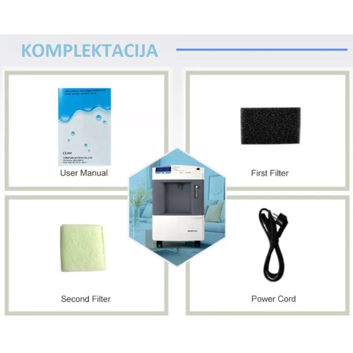 Deguonies koncentratorius smulkiems gyvūnams veterinarinis | Medisa.lt