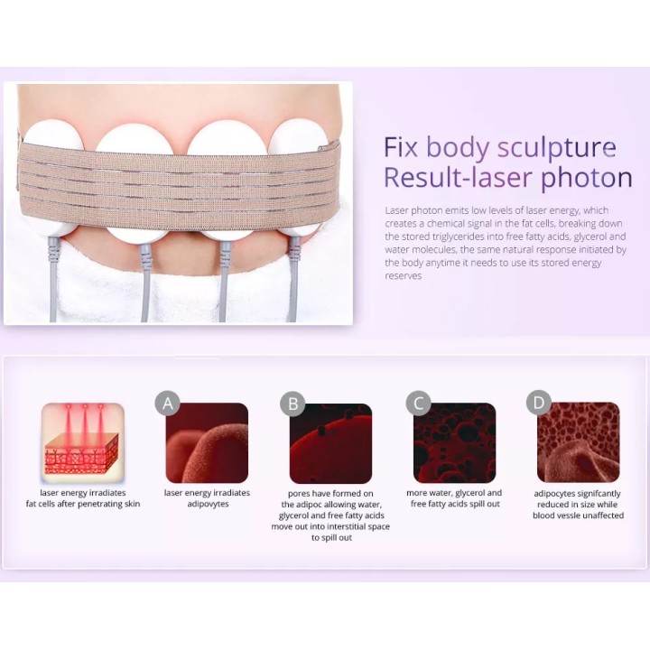 Ultragarso kavitacijos vakuuminis RF lipo lazerinis | Medisa.lt