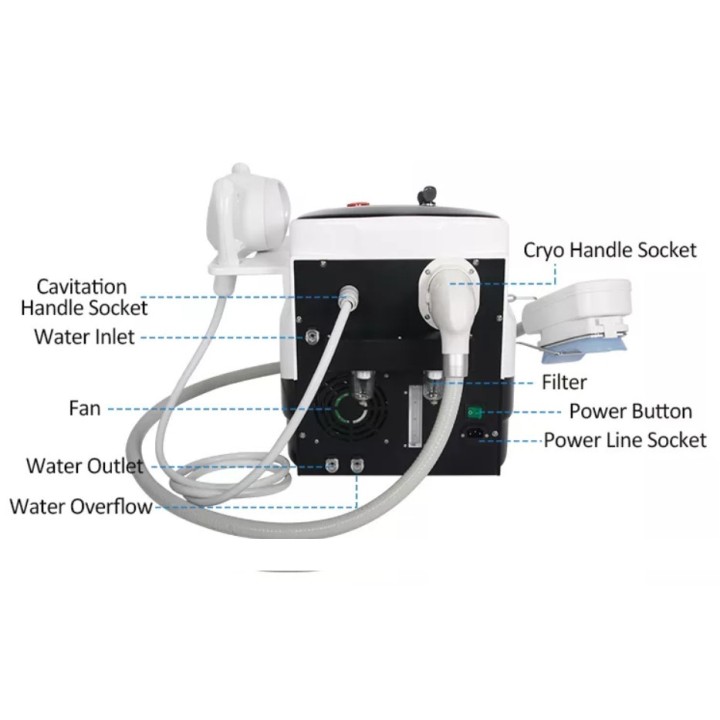 Velashape Cryo kavitacijos vakuumo mašina 2 in 1 | Medisa.lt