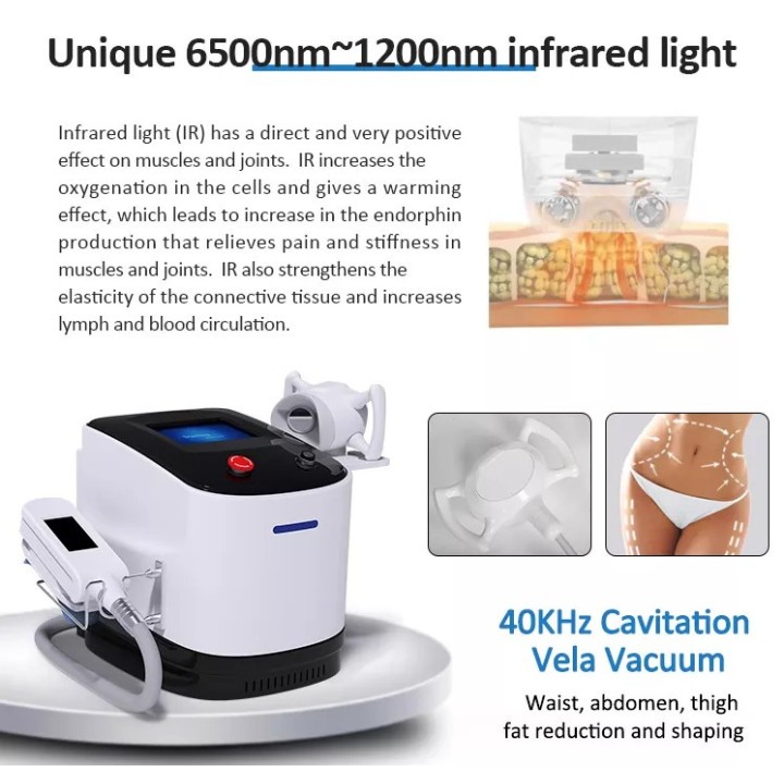 Velashape Cryo kavitacijos vakuumo mašina 2 in 1 | Medisa.lt