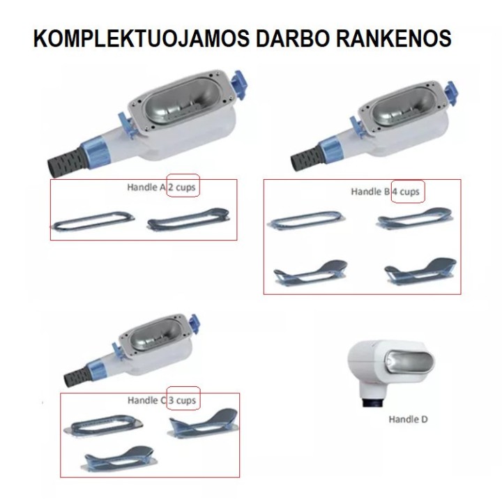 Krioterapijos kriolipolizės 4in1 kūno lieknėjimo aparatas | Medisa.lt
