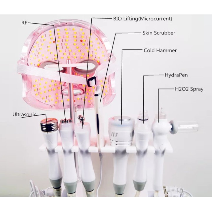 Hydrafacial veido priežiūros aparatas 8-1 | Medisa.lt